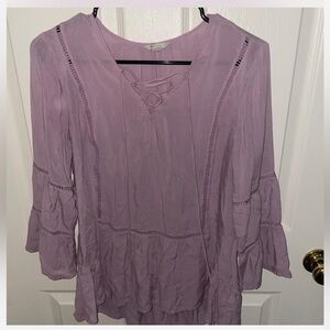 Lavender blouse